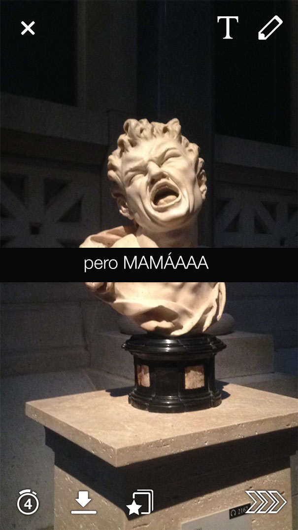  Snapchats de museos que harán divertida la Historia del Arte  