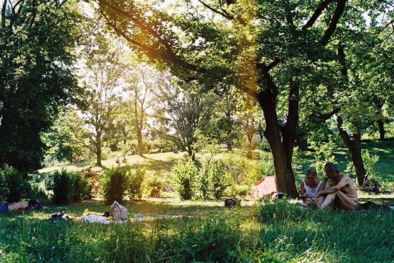 En Berlín, puedes refrescarte en el parque ¡sin ropa!  