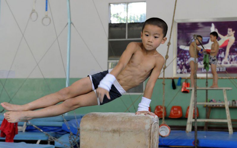 El precio que deben pagar los niños chinos para obtener una medalla en las olimpiadas 