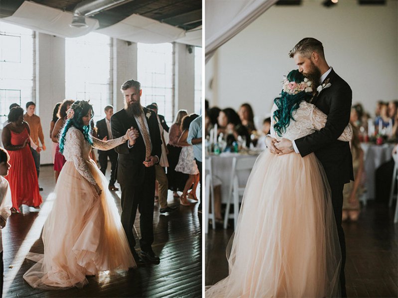 Novia paralitica sorprende a todos al comenzar a caminar el día de su boda 