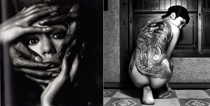 Las provocadoras y sensuales imágenes del controvertido y aclamado Kishin Shinoyama 