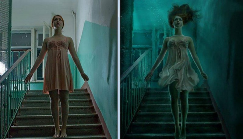 Las sorprendentes transformaciones de estas fotos antes y después del photoshop 