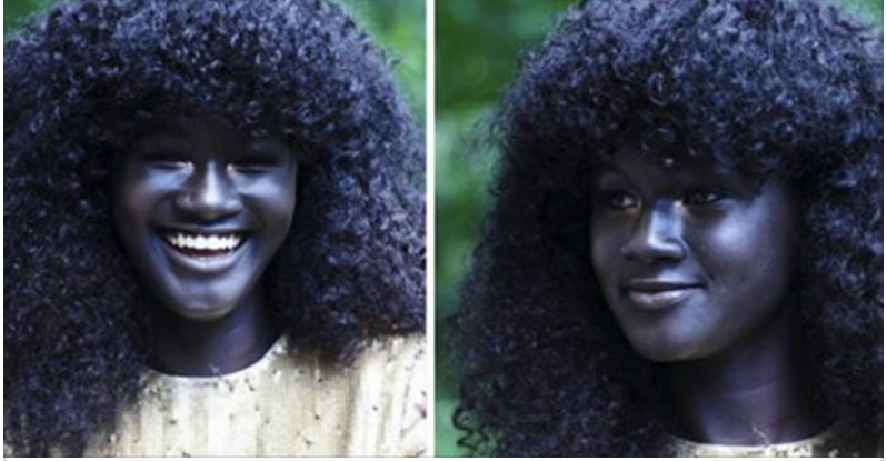 “La Diosa de la melanina” revoluciona internet con su hermosa piel oscura 