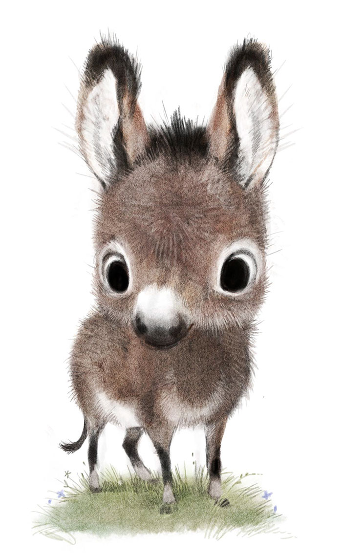 Estas adorables ilustraciones de animales creadas por Sydney Hanson te harán sonreír 