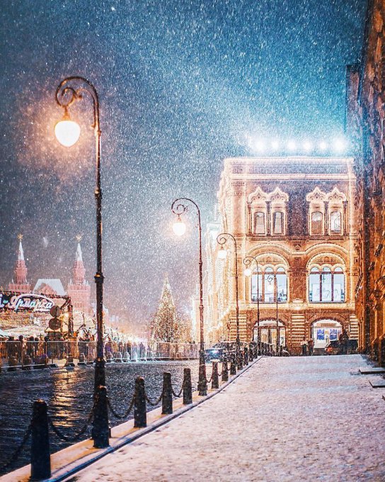 Moscú parece un cuento de hadas en invierno, así que intenté captar su belleza 