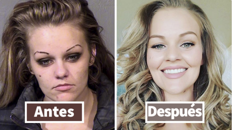 15 Increíbles fotos antes y después mostrando la transformación de quienes consiguieron dejar las drogas  