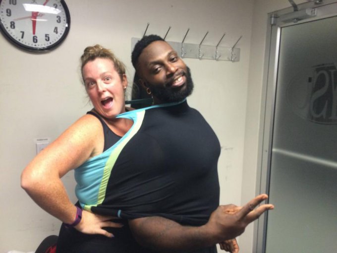 Este entrenador subió 30 kilos para ayudar a su clienta a bajar de peso juntos 