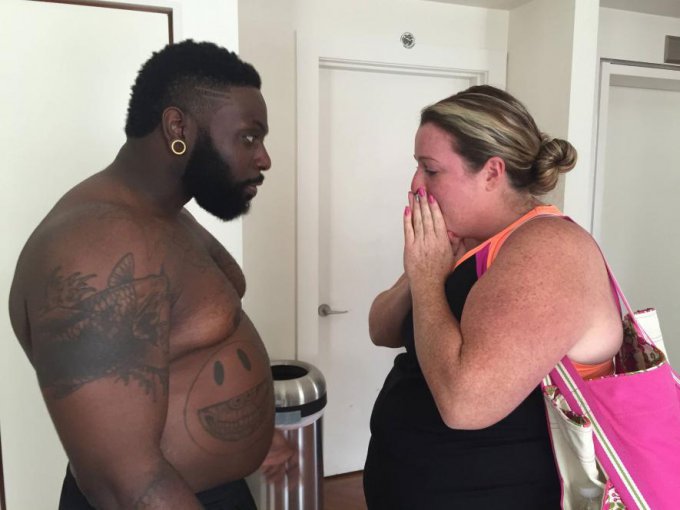 Este entrenador subió 30 kilos para ayudar a su clienta a bajar de peso juntos 