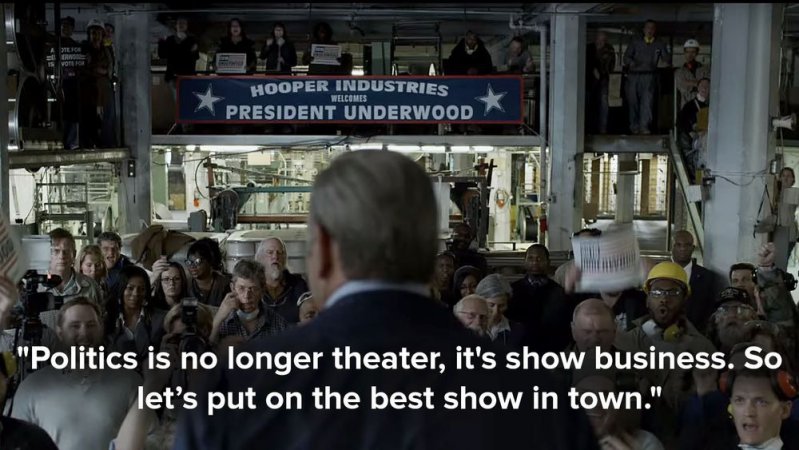A política não é mais teatro, é show business. Então vamos fazer o melhor show da cidade 