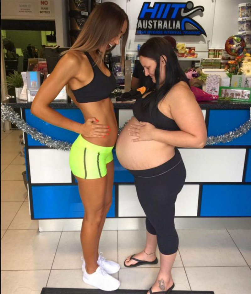 Siguió con su rutina de ejercicios a pesar de su embarazo, mira qué sucedió después de dar a luz 