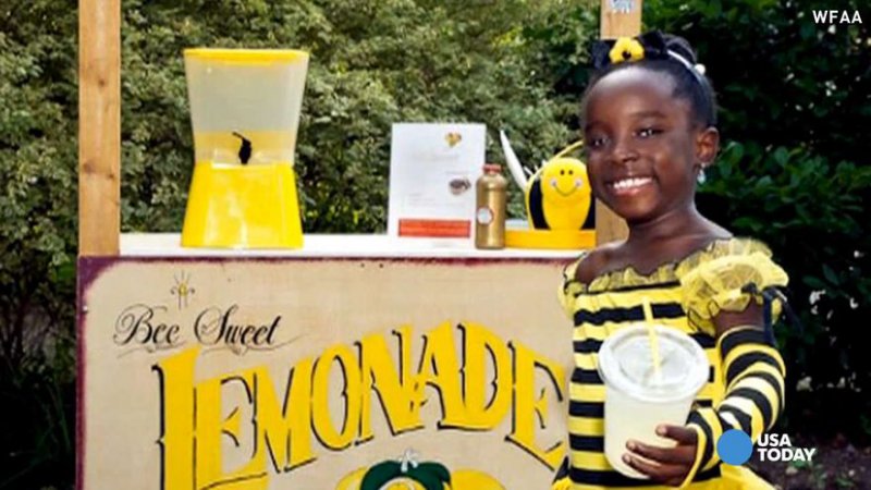 ¡Niña de once años gana millones vendiendo su limonada casera!  
