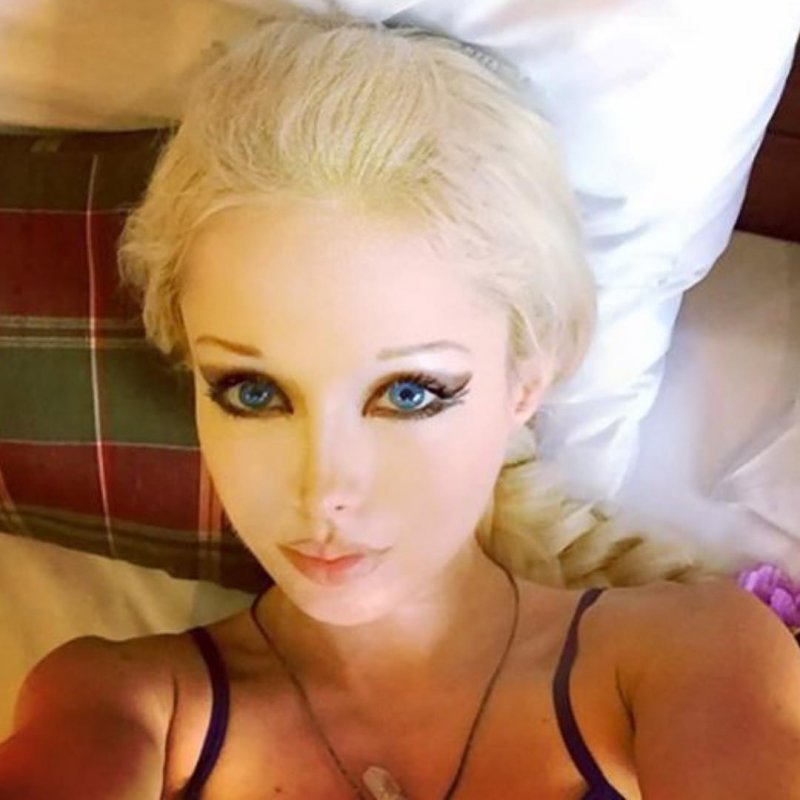 Ella es Valeria Lukyanova antes de convertirse en la famosa ‘Barbie humana’ rusa 