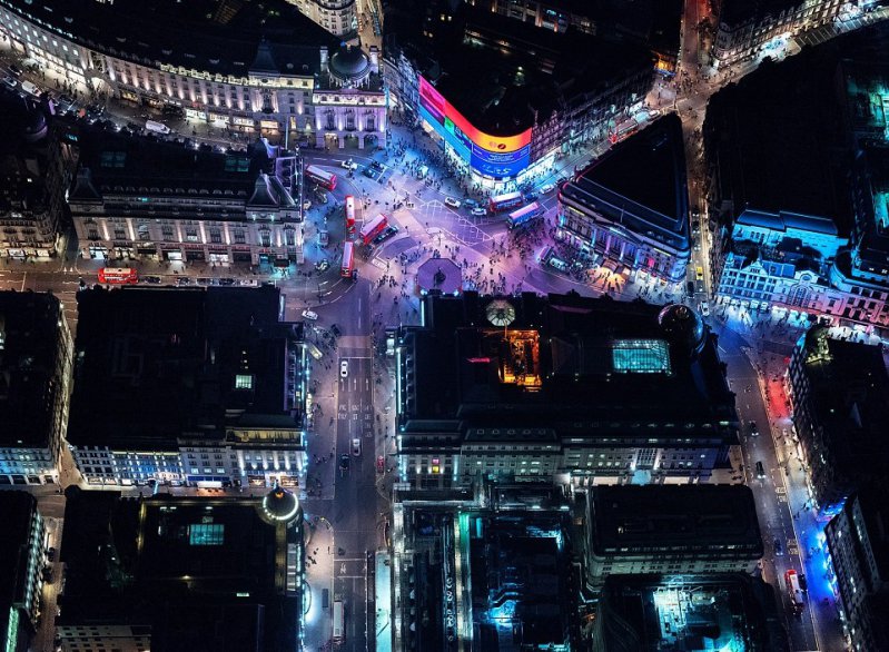 Londres en todo su esplendor a través de increíbles fotografías aéreas  
