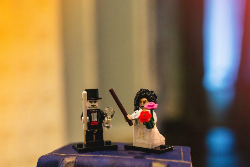 Fanáticos de Harry Potter viven una fantástica boda mágica  