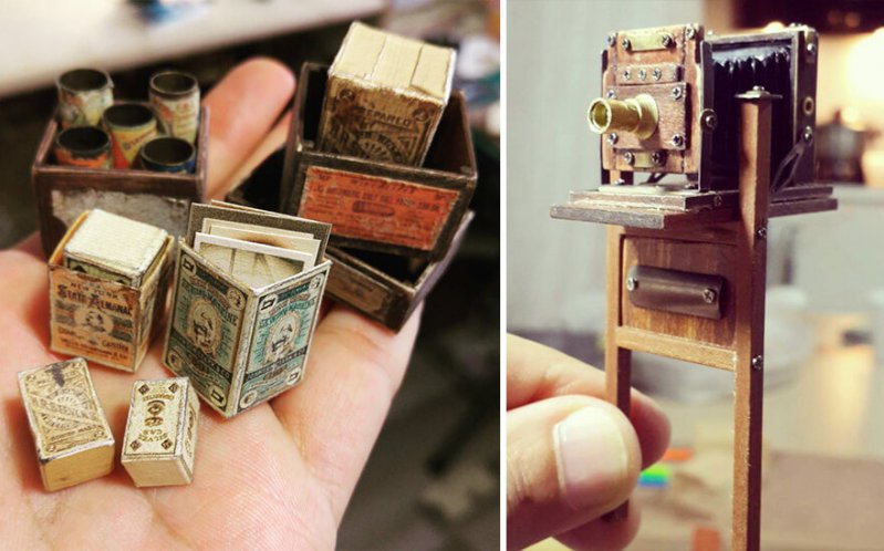 Te enamorarás de este magnífico estudio fotográfico ¡hecho en miniatura! 