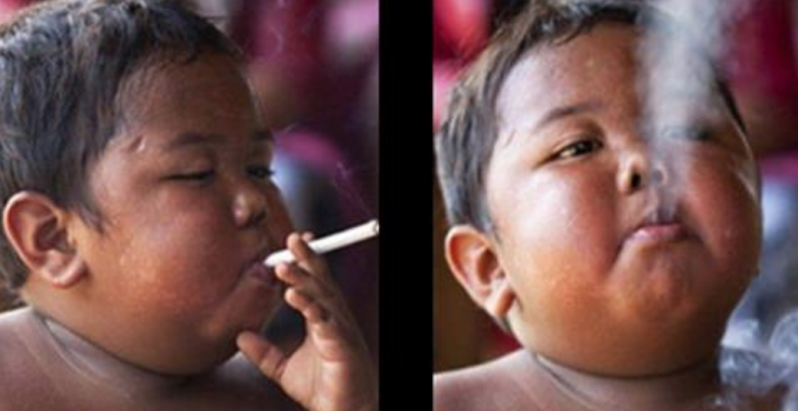 ¿Conoces al niño que fumaba 40 cigarrillos al día? Mira cómo luce ahora 8 años después... 