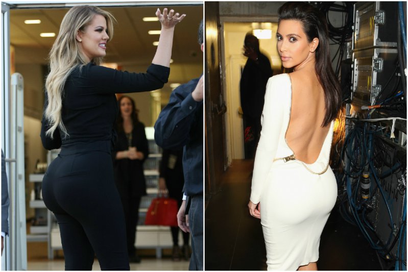 Kim y Khloe Kardashian se pusieron muy sucias en una guerra de traseros 