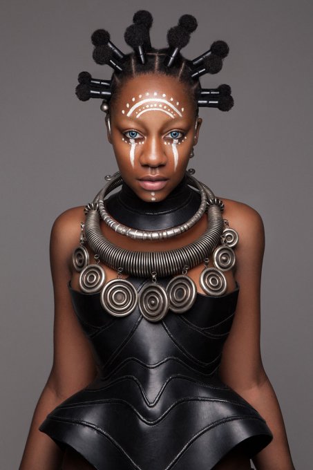 Premios British Hair 2016: Quedó finalista esta colección afro que es un precioso tributo moderno a la cultura africana 