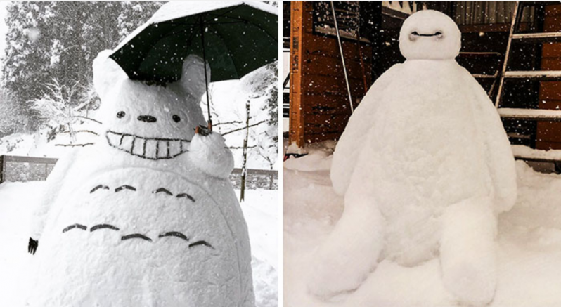 Lo que ocurre cuando nieva mucho en Japón 