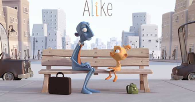 Alike, Un corto para reflexionar sobre nuestra vida y la de nuestros hijos. 