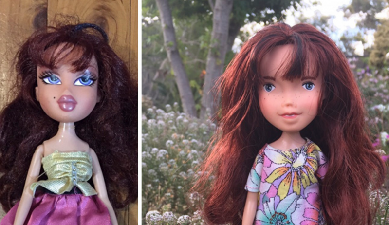 Perfectamente imperfectas: Reciclo muñecas y les doy un aspecto más natural 