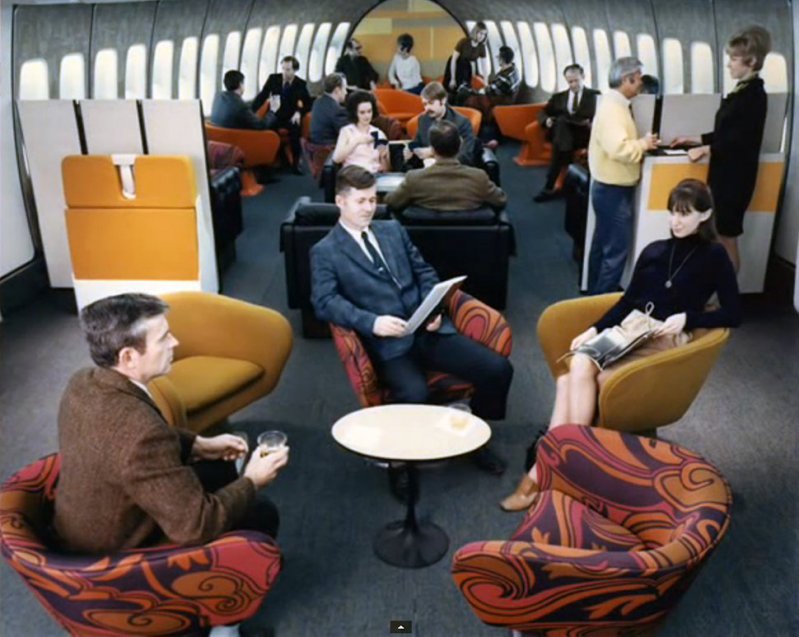 Estas imágenes te ayudarán a comprender por qué viajar en avión en los 70’s era mucho mejor que ahora  