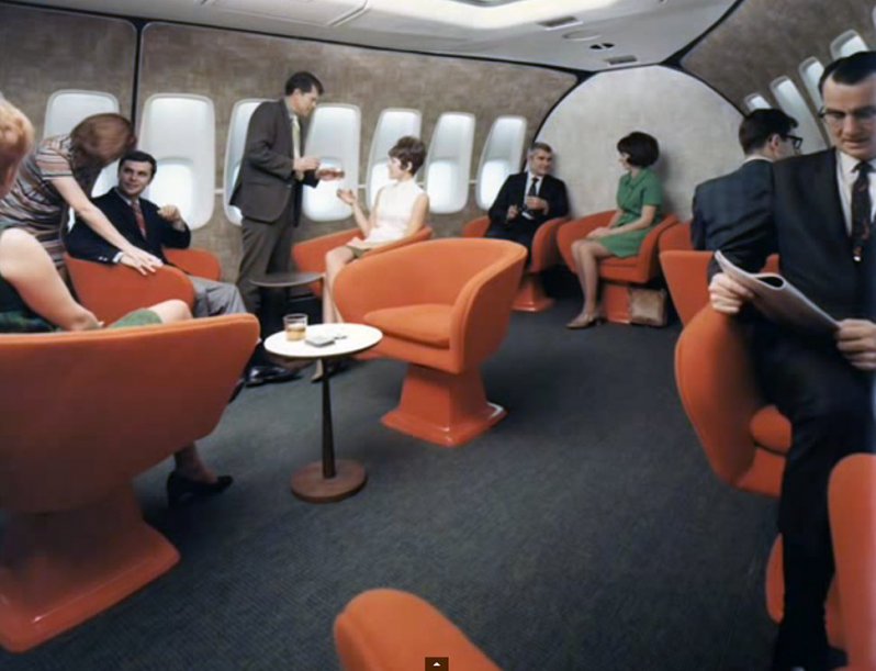 Estas imágenes te ayudarán a comprender por qué viajar en avión en los 70’s era mucho mejor que ahora  