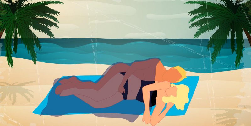 El verano se acerca y ¿que mejor que tener sexo en la playa! 