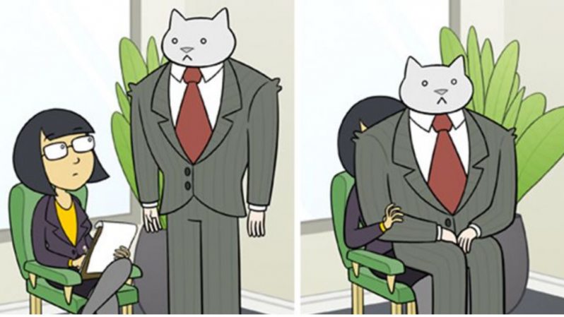 Si tu jefe fuera un gato 