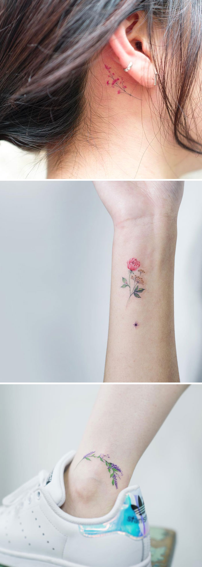 10 Tatuadores que saben cómo inmortalizar la delicada belleza de las flores 