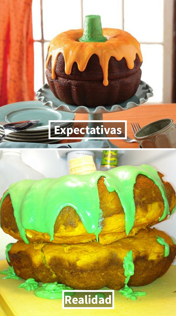 Expectativas vs. Realidad: 10+ de los peores fallos haciendo tartas 