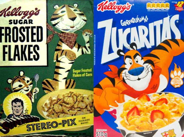 ¡Así lucían nuestros cereales favoritos hace décadas! 